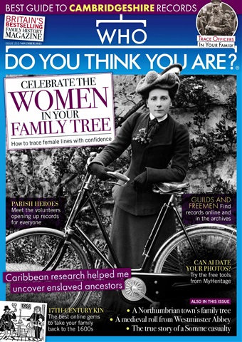 Who Do You Think You Are? issue November 2023