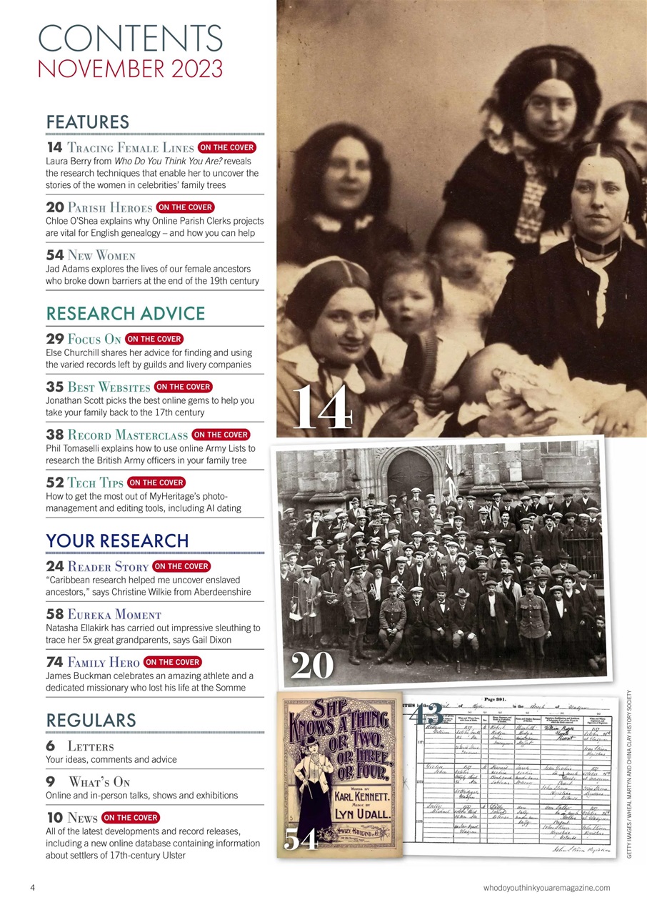 Who Do You Think You Are? Preview Pages