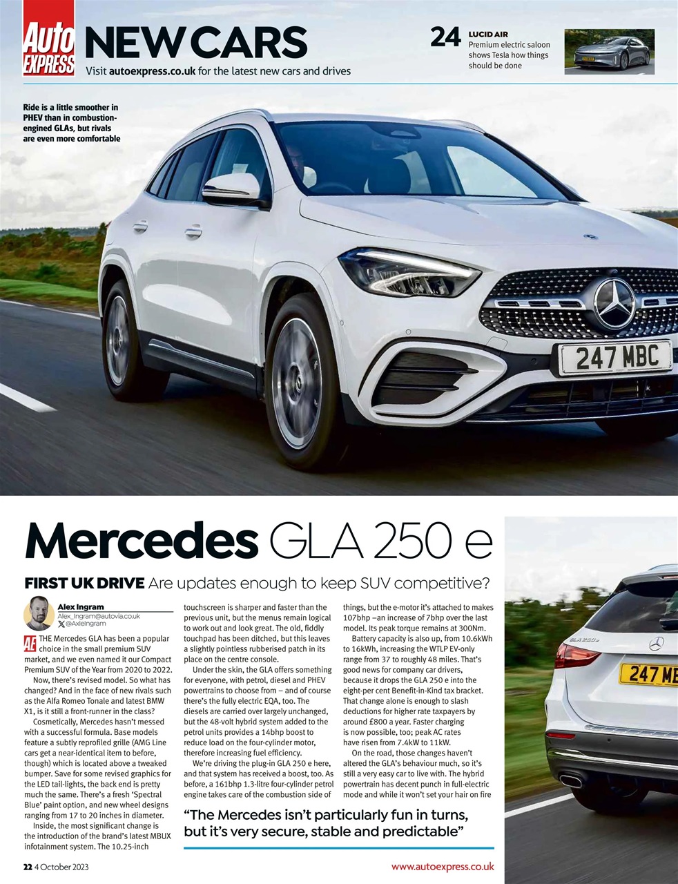 Auto Express Preview Pages