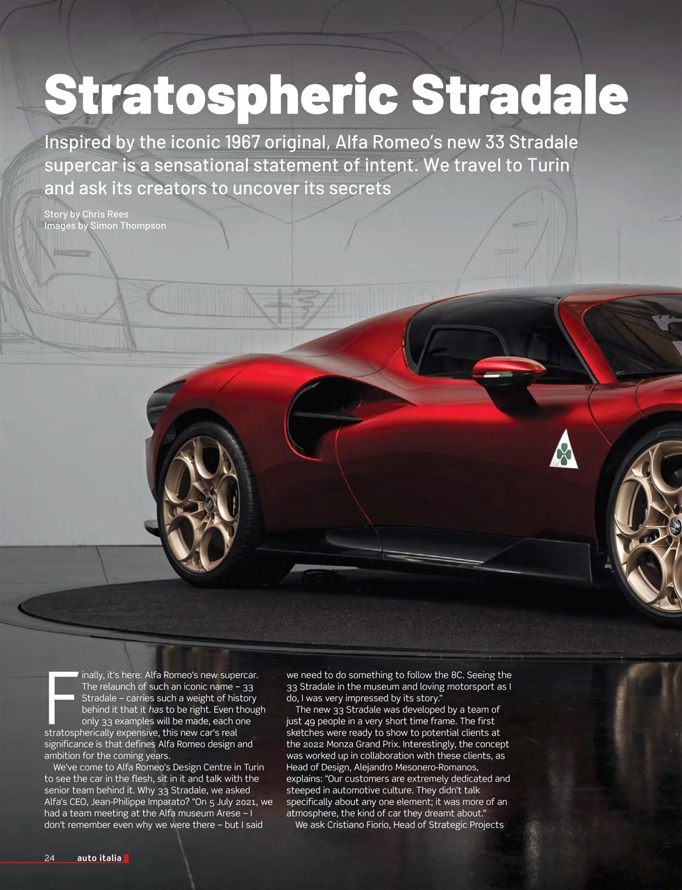AutoItalia Magazine Preview Pages