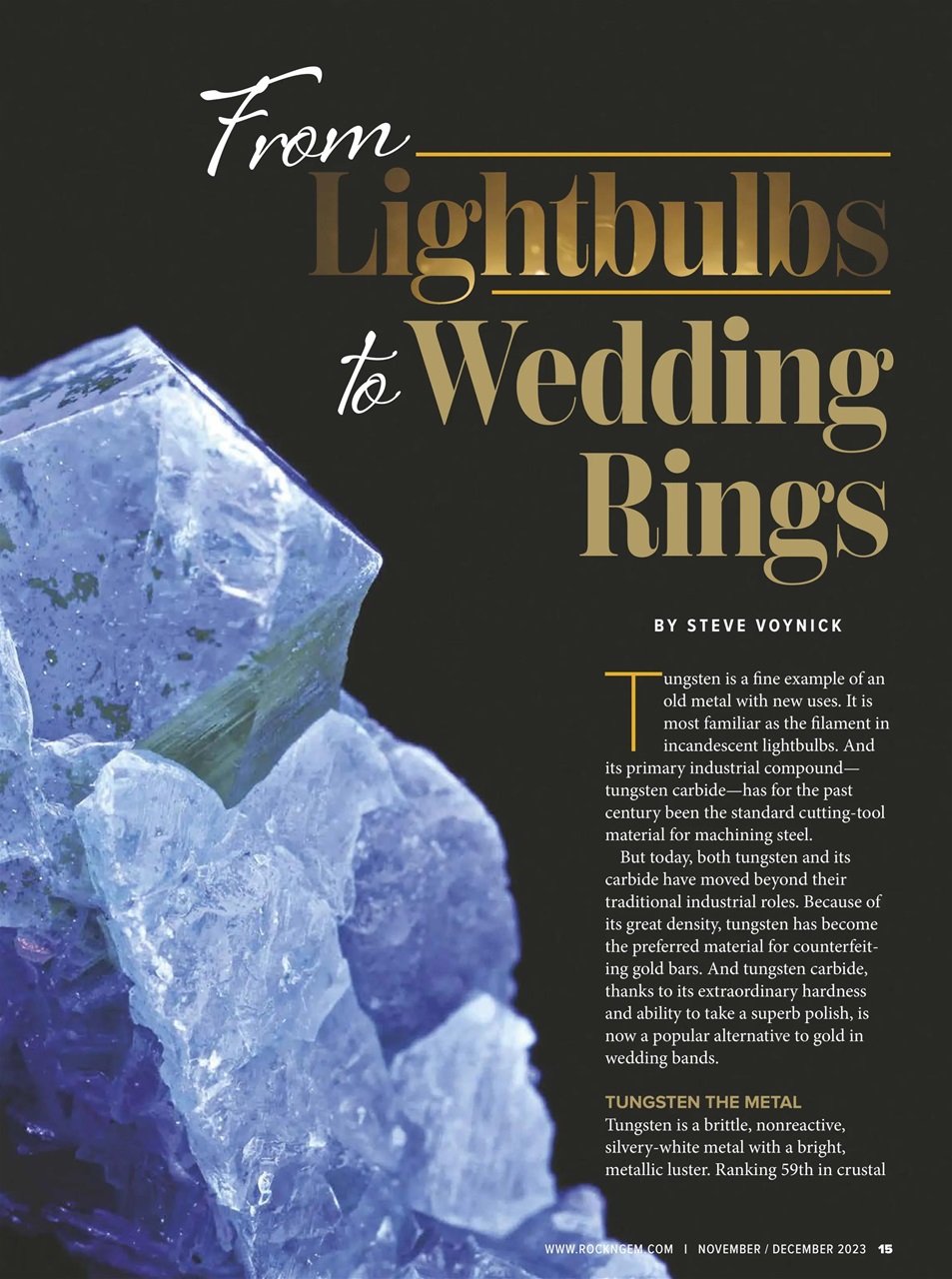 Rock&Gem Magazine Preview Pages