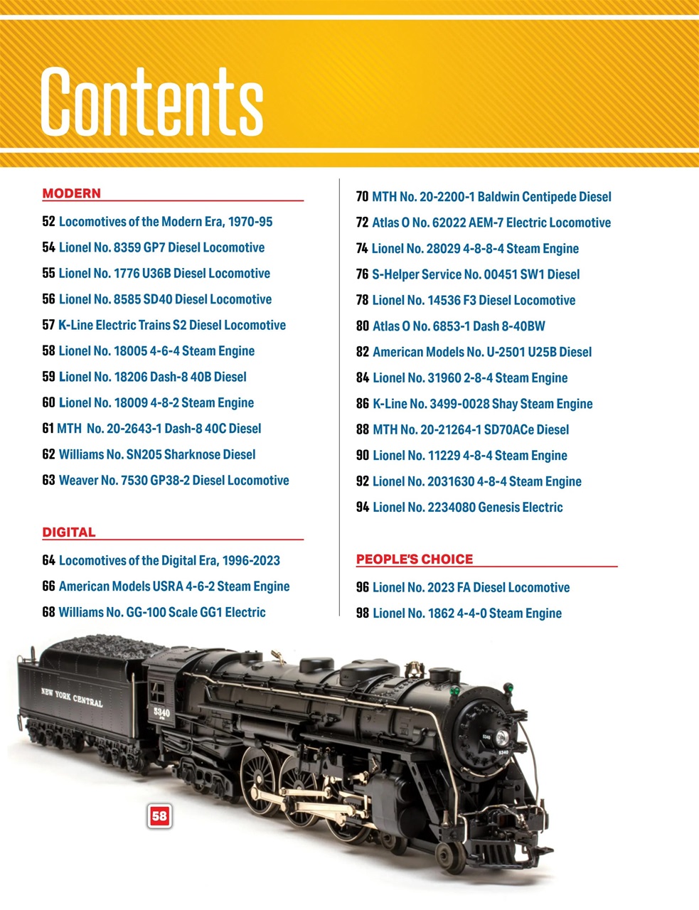 Classic Toy Trains Preview Pages