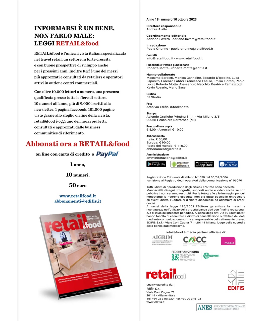 Retail&food Preview Pages