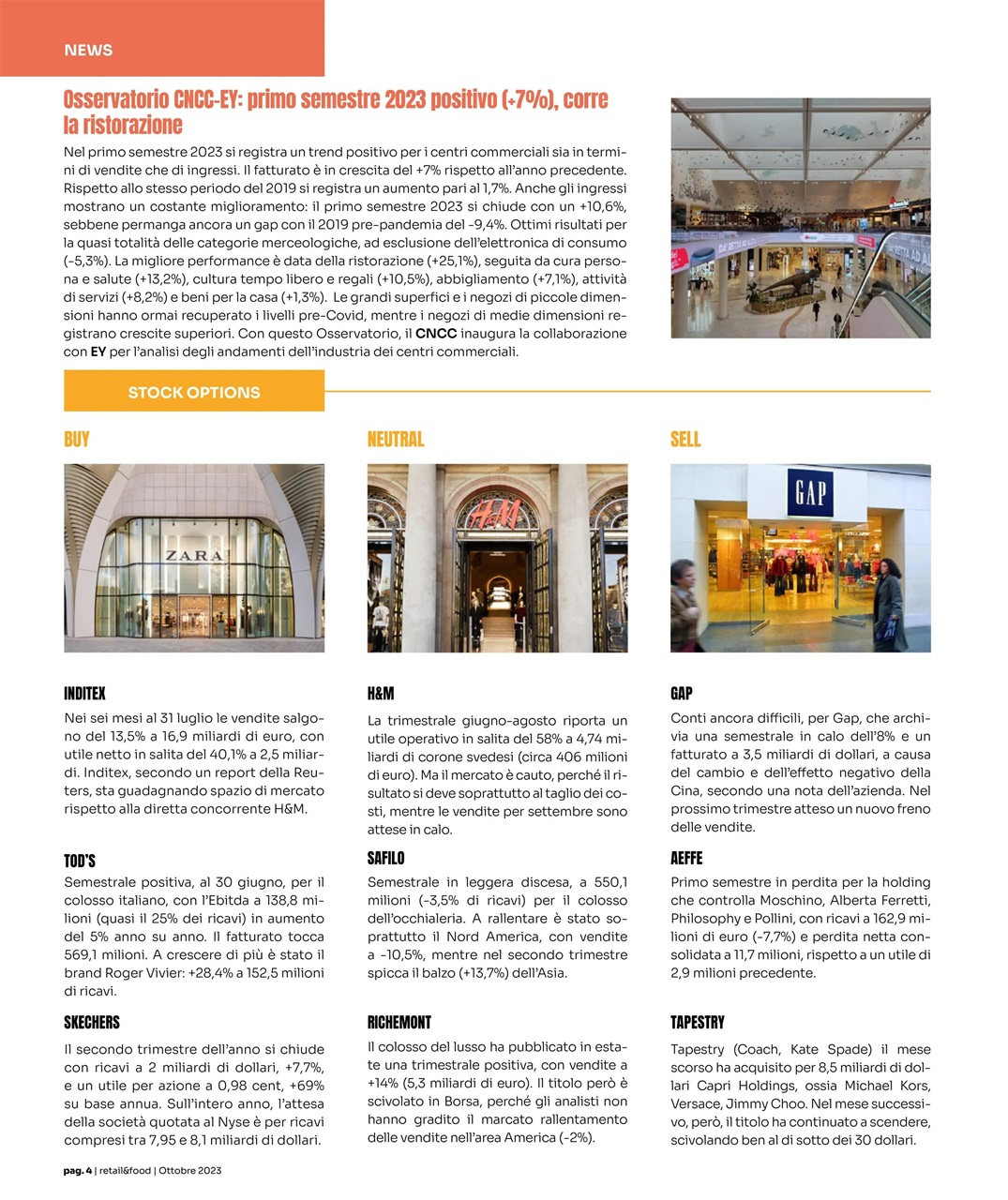 Retail&food Preview Pages