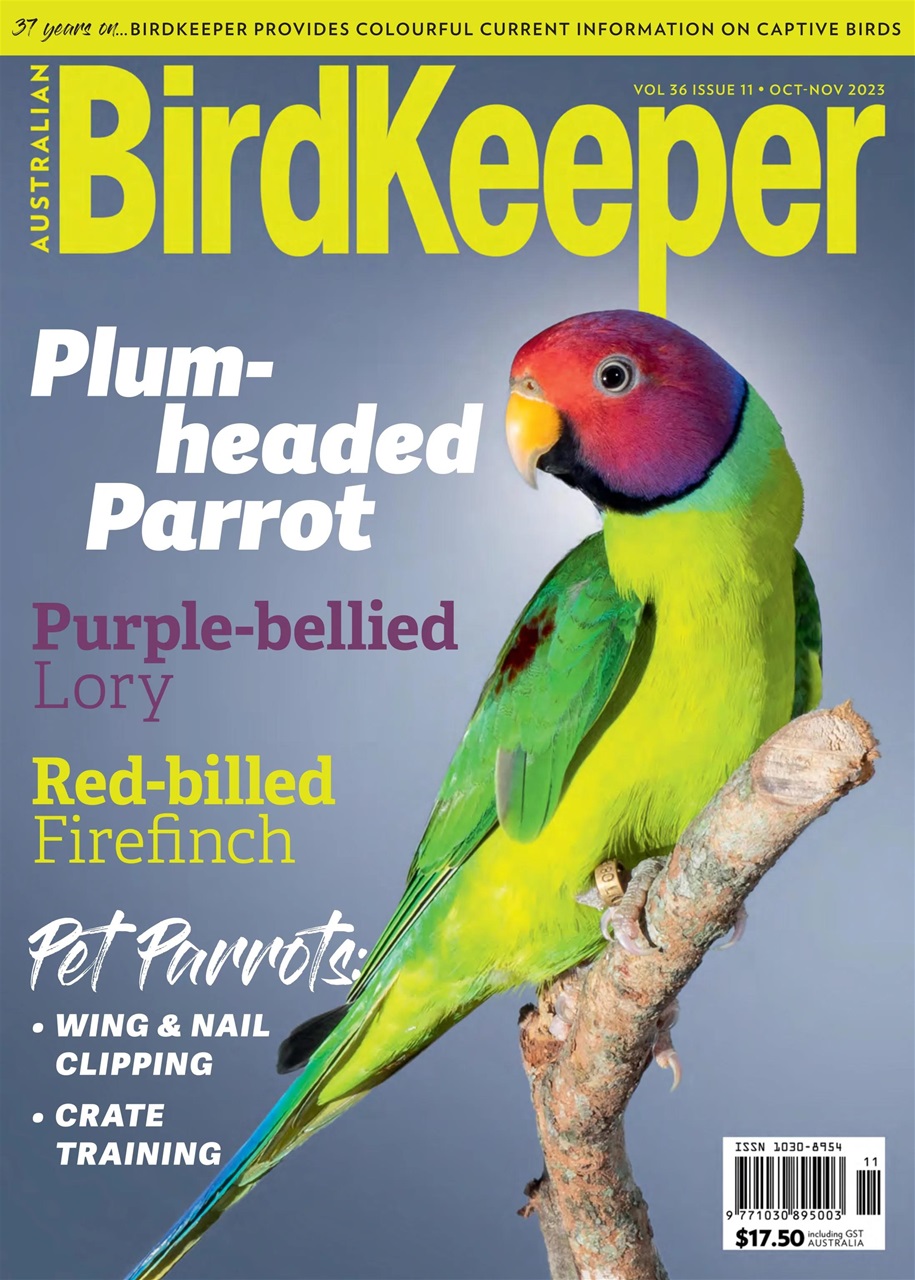 Australian Birdkeeper Magazine Preview Pages