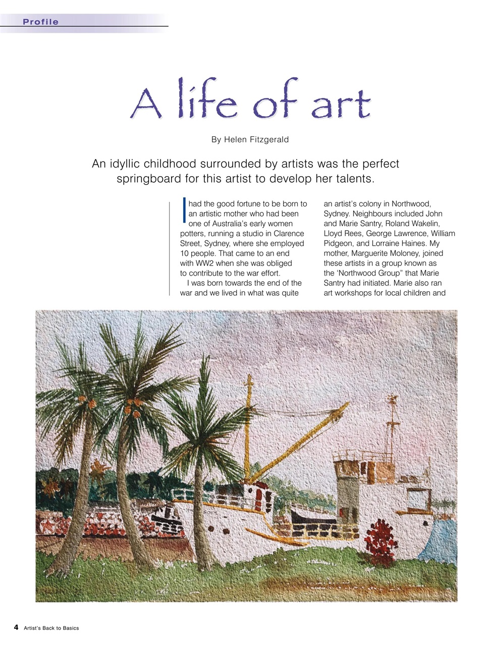 Artists Back to Basics Preview Pages