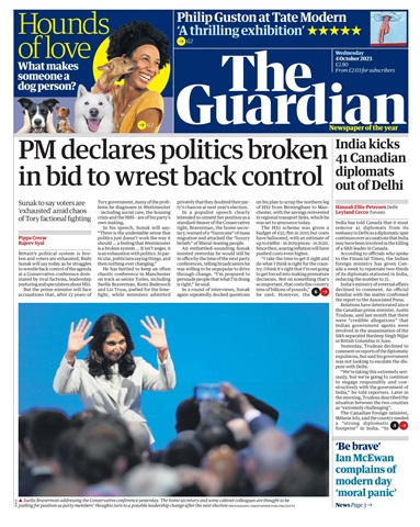 The Guardian Newspaper issue Wednesday, October 4, 2023