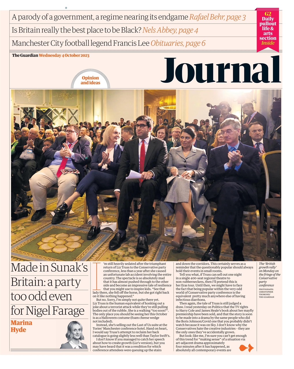 The Guardian Newspaper Preview Pages