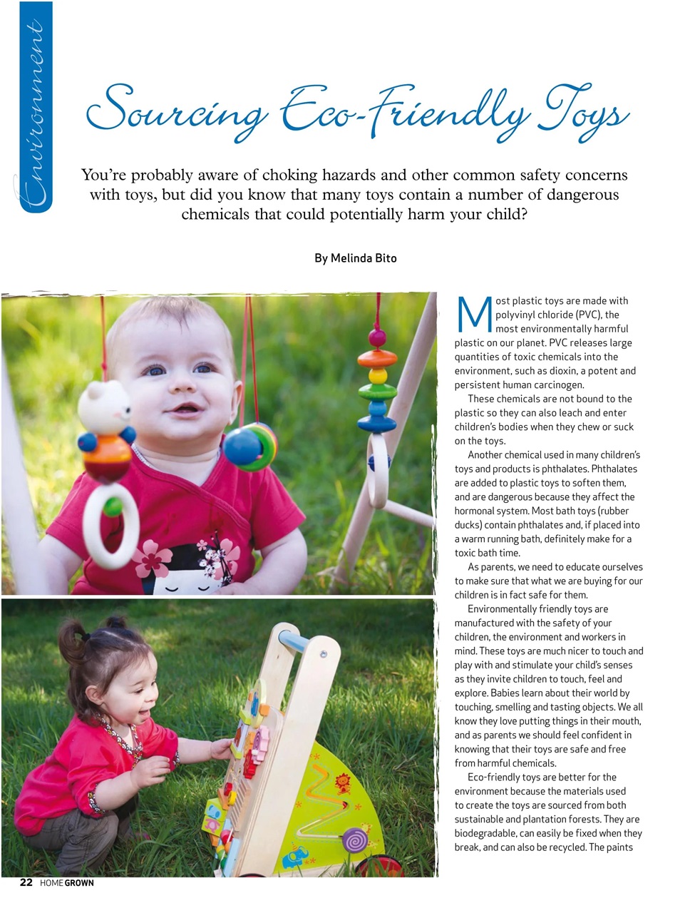 HomeGrown Preview Pages