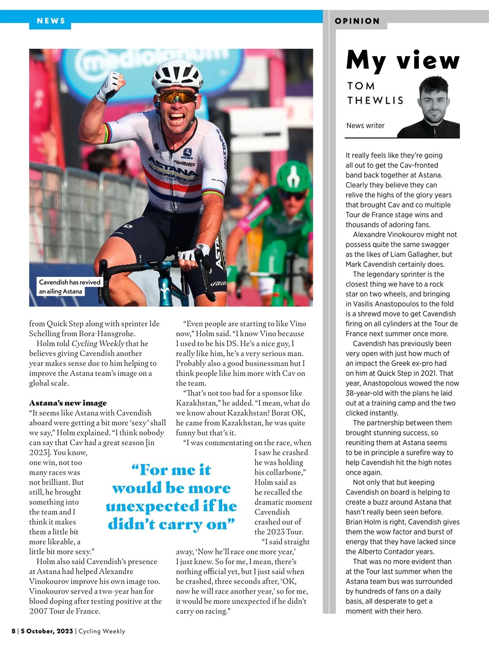 Cycling Weekly Preview Pages