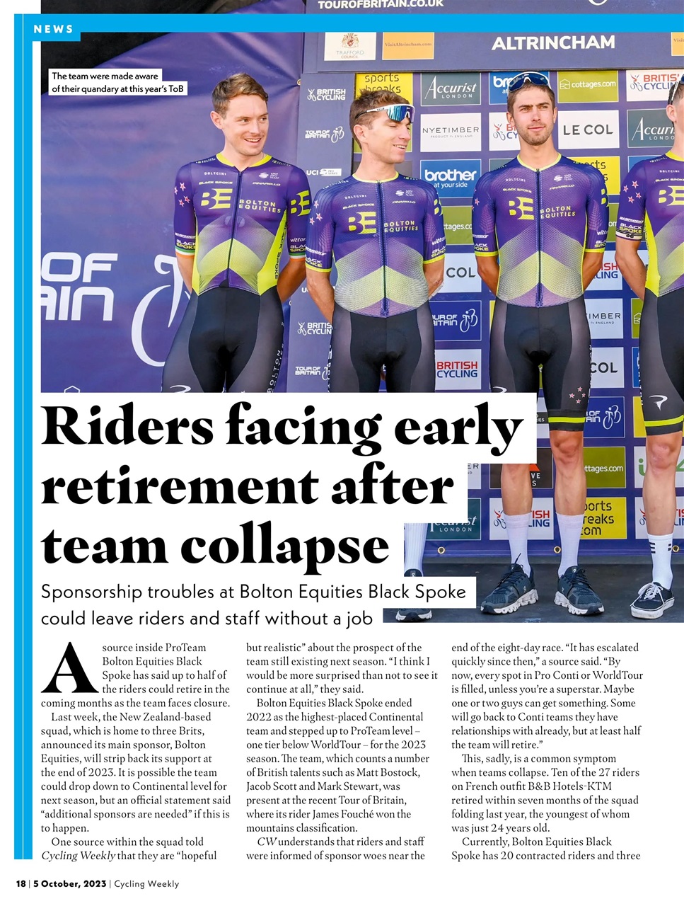 Cycling Weekly Preview Pages