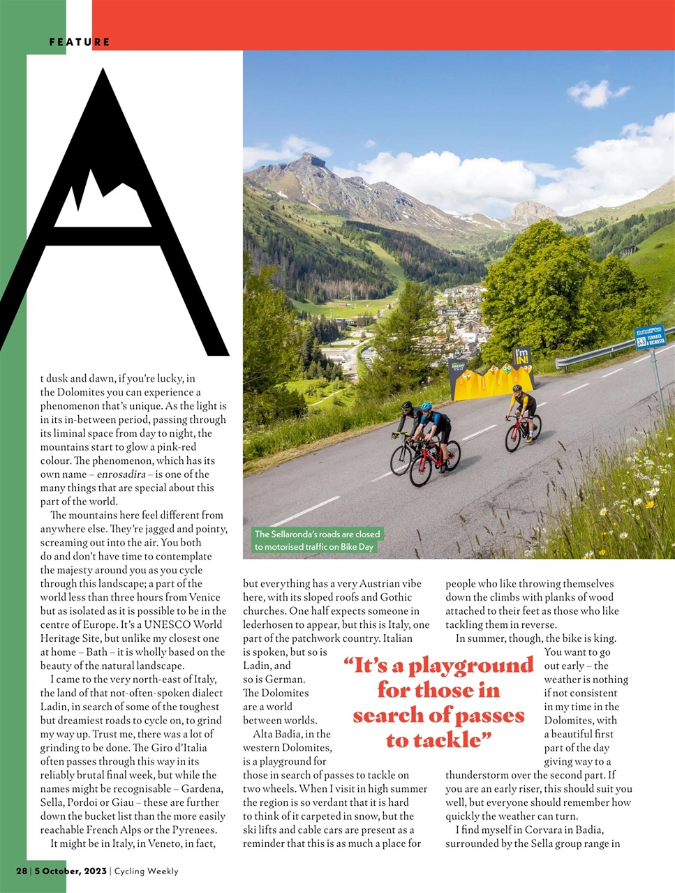 Cycling Weekly Preview Pages