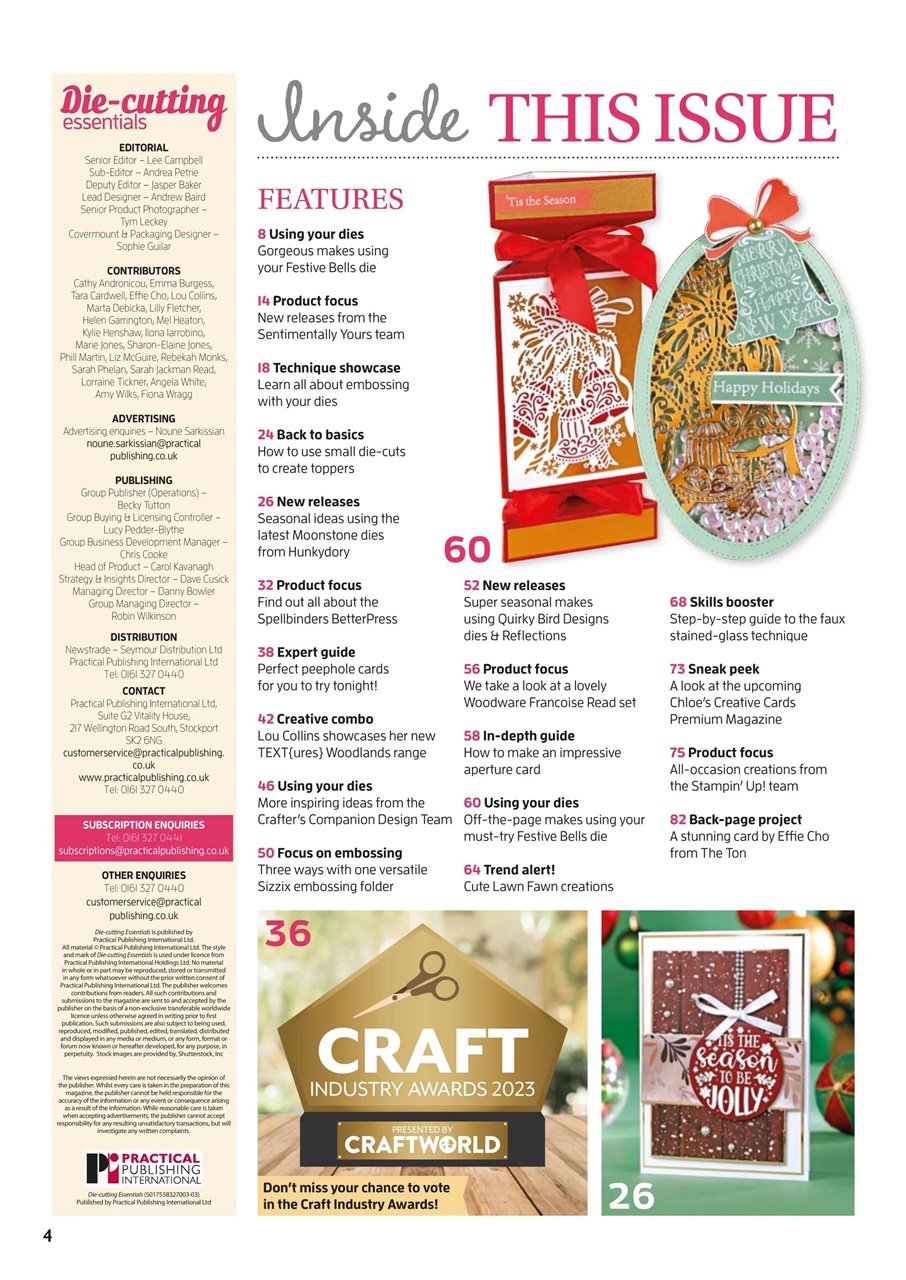 Die-Cutting Essentials Preview Pages