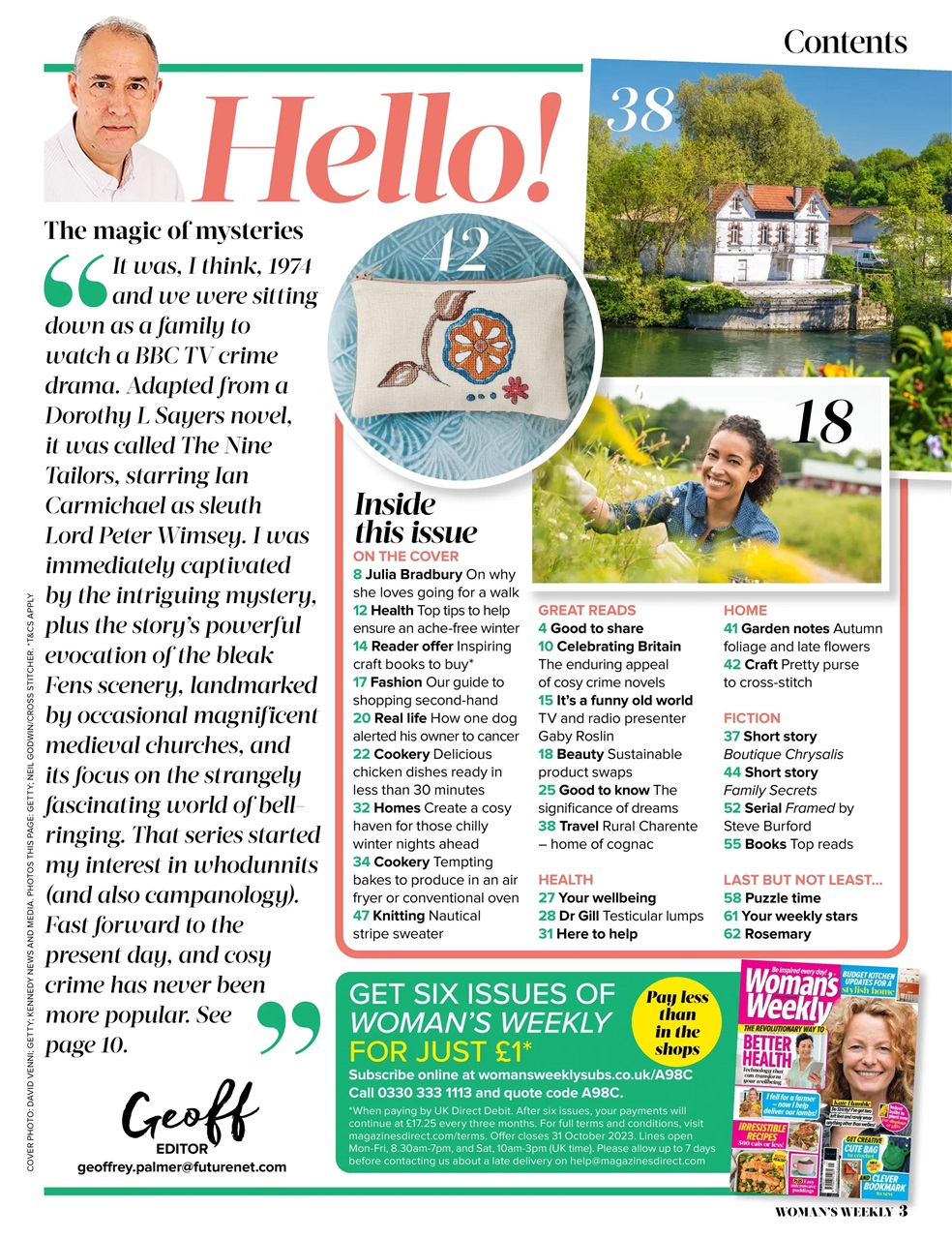 Woman's Weekly Preview Pages