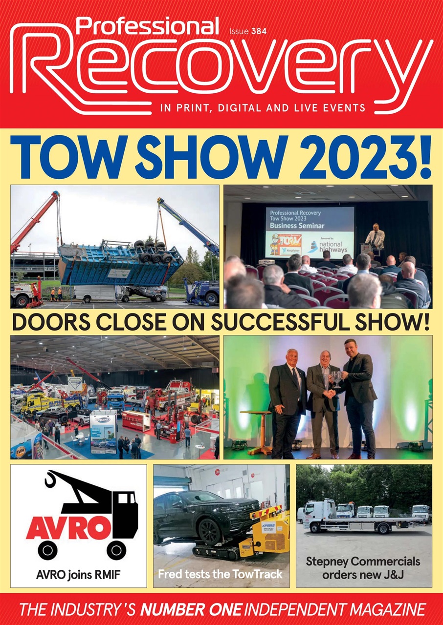 Professional Recovery Magazine Preview Pages