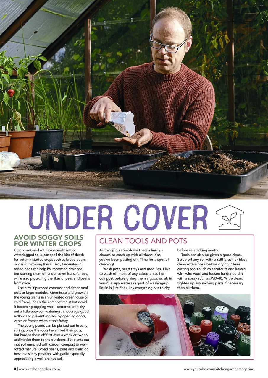 Kitchen Garden Magazine Preview Pages