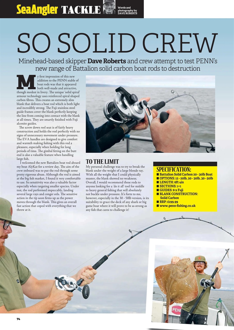 Sea Angler Preview Pages