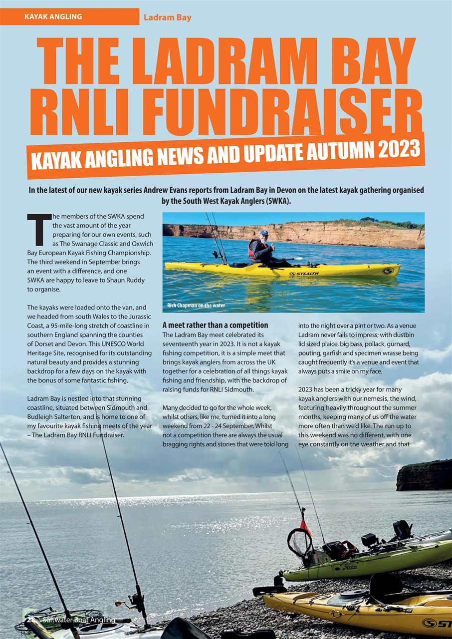 Saltwater Boat Angling Preview Pages