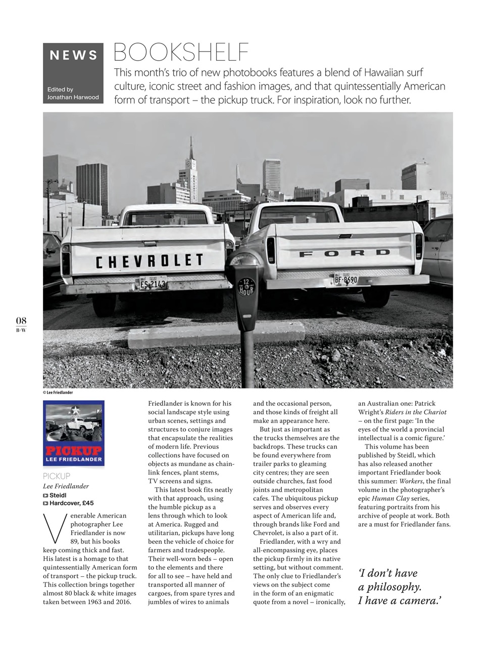 Black+White Photography Preview Pages