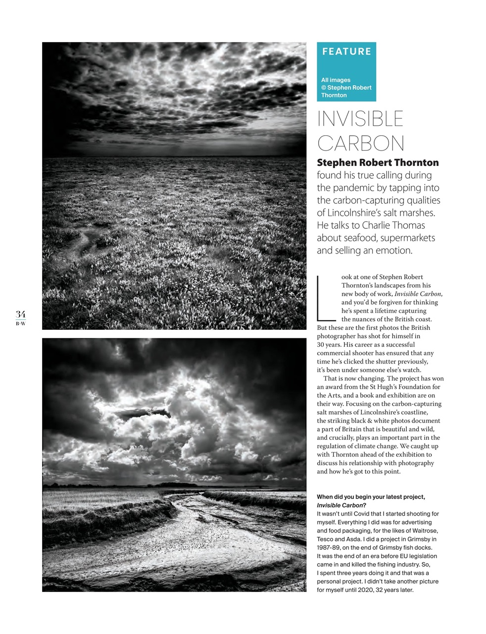 Black+White Photography Preview Pages