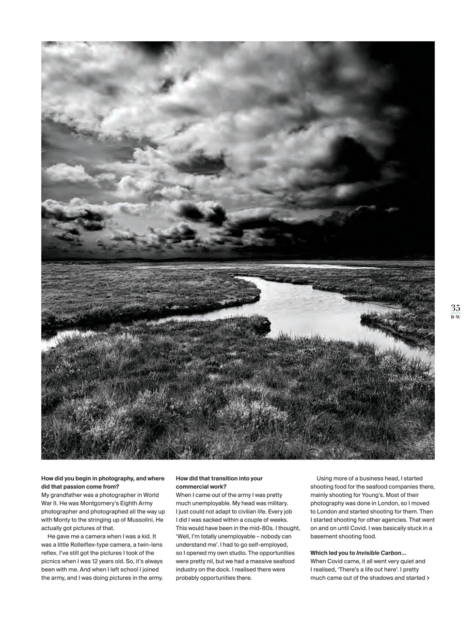 Black+White Photography Preview Pages