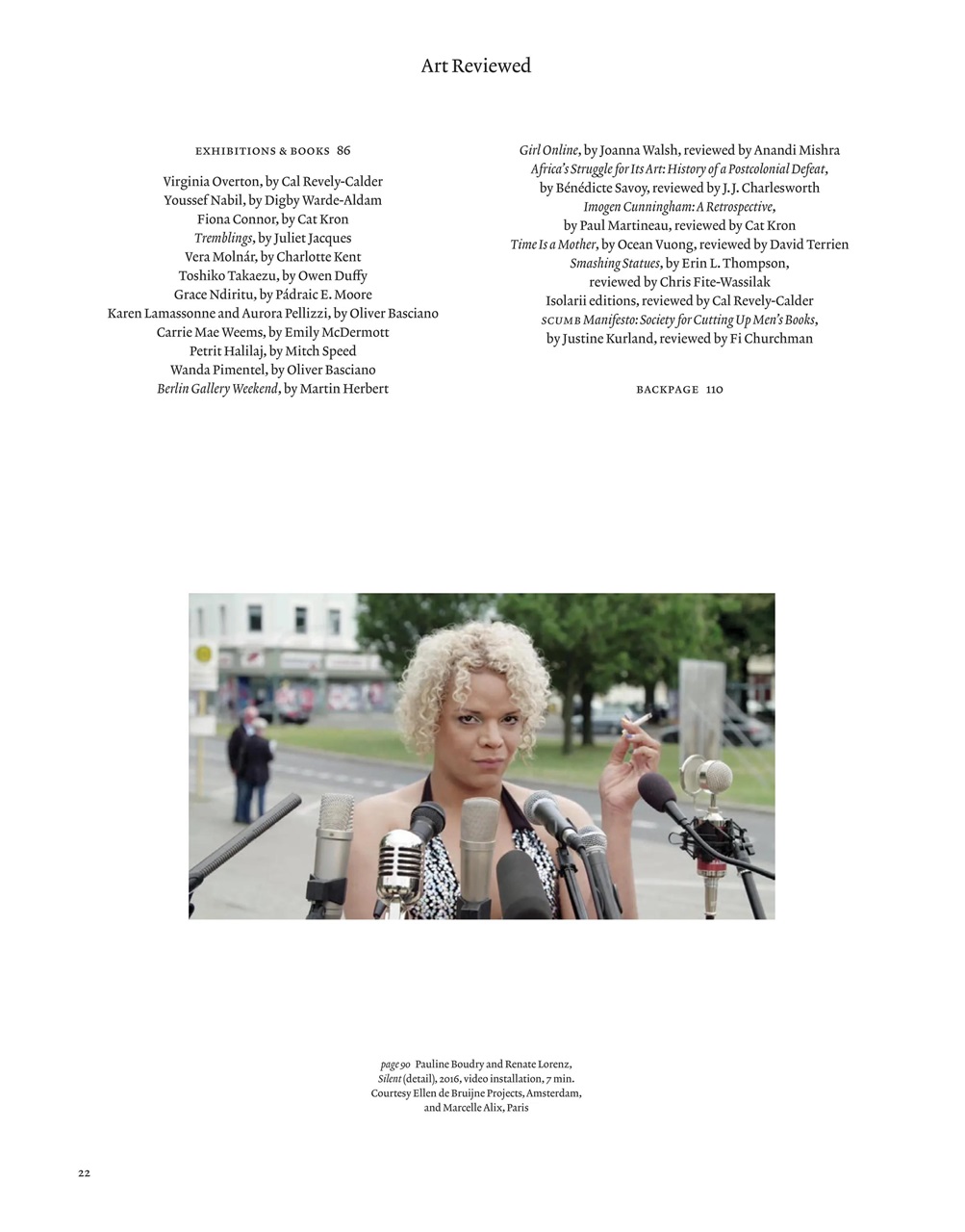 ArtReview Preview Pages