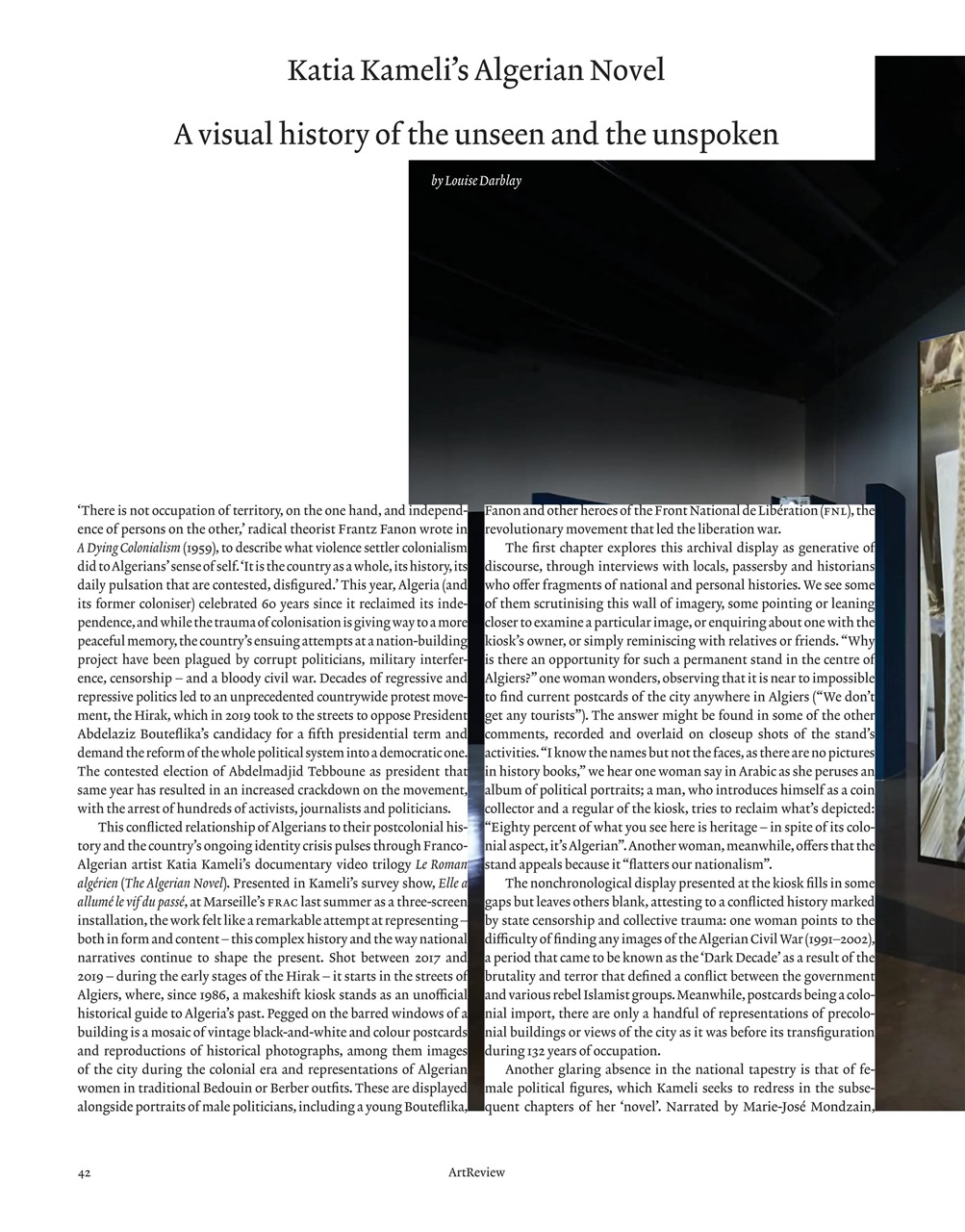 ArtReview Preview Pages