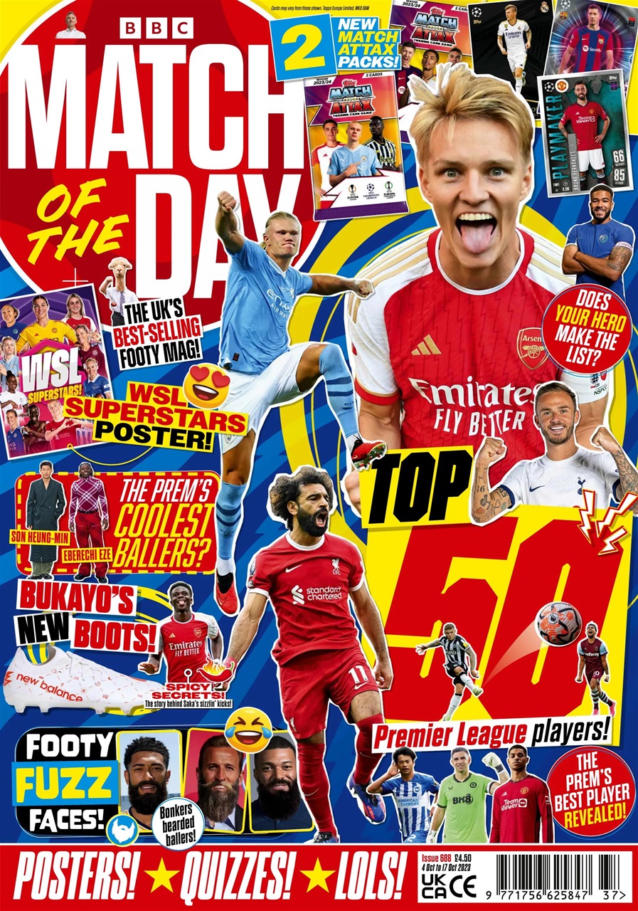 Match of the Day Preview Pages