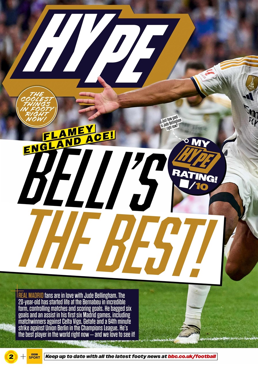 Match of the Day Preview Pages