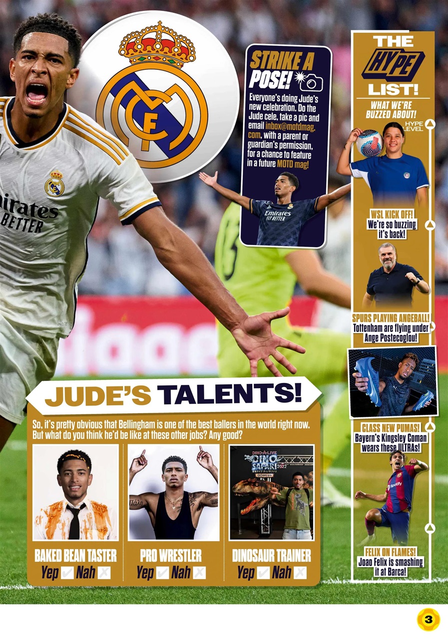 Match of the Day Preview Pages