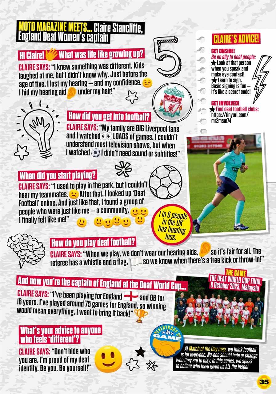 Match of the Day Preview Pages