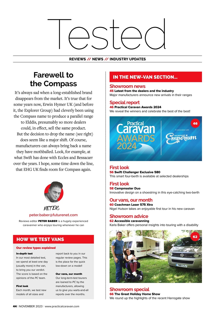 Practical Caravan Preview Pages
