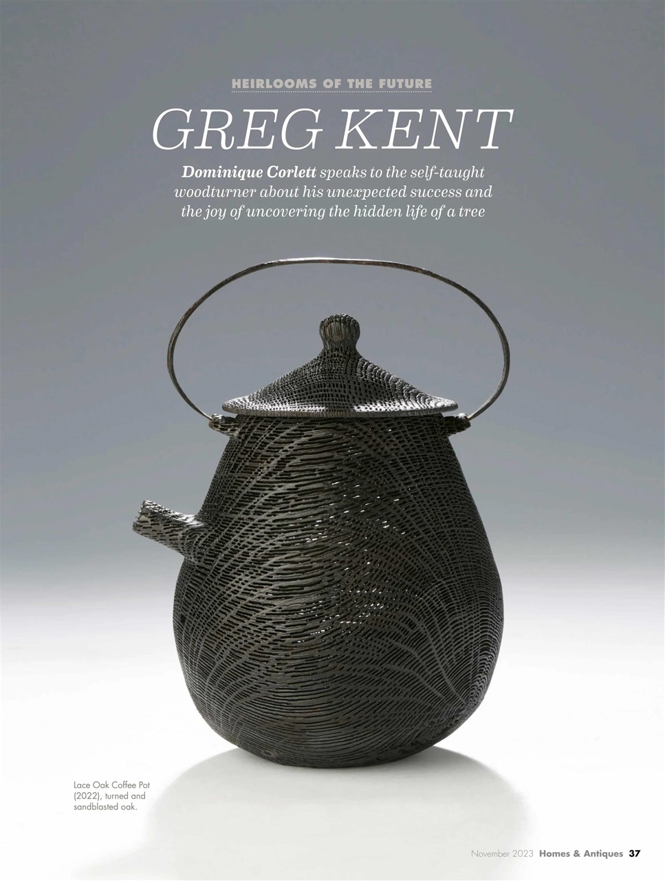 Homes & Antiques Magazine Preview Pages