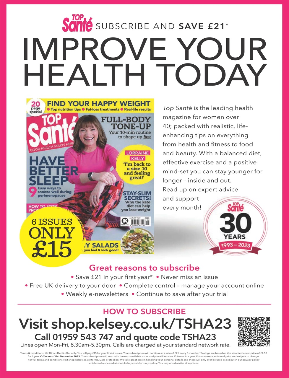 Women’s Fitness Preview Pages