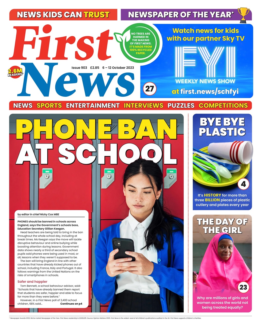 First News Preview Pages