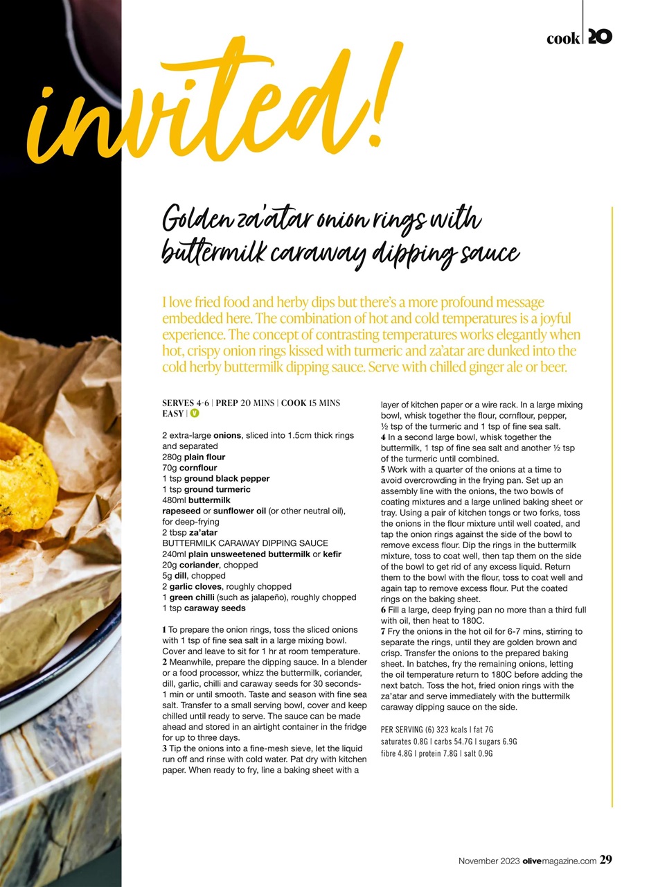 Olive Magazine Preview Pages