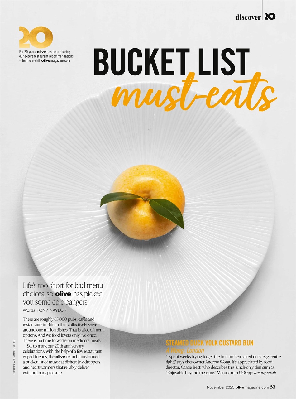 Olive Magazine Preview Pages