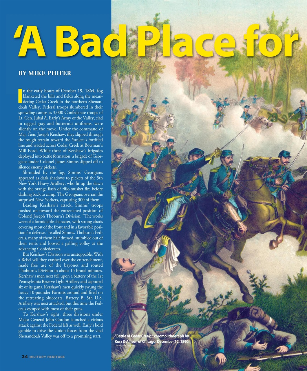 Military Heritage Preview Pages