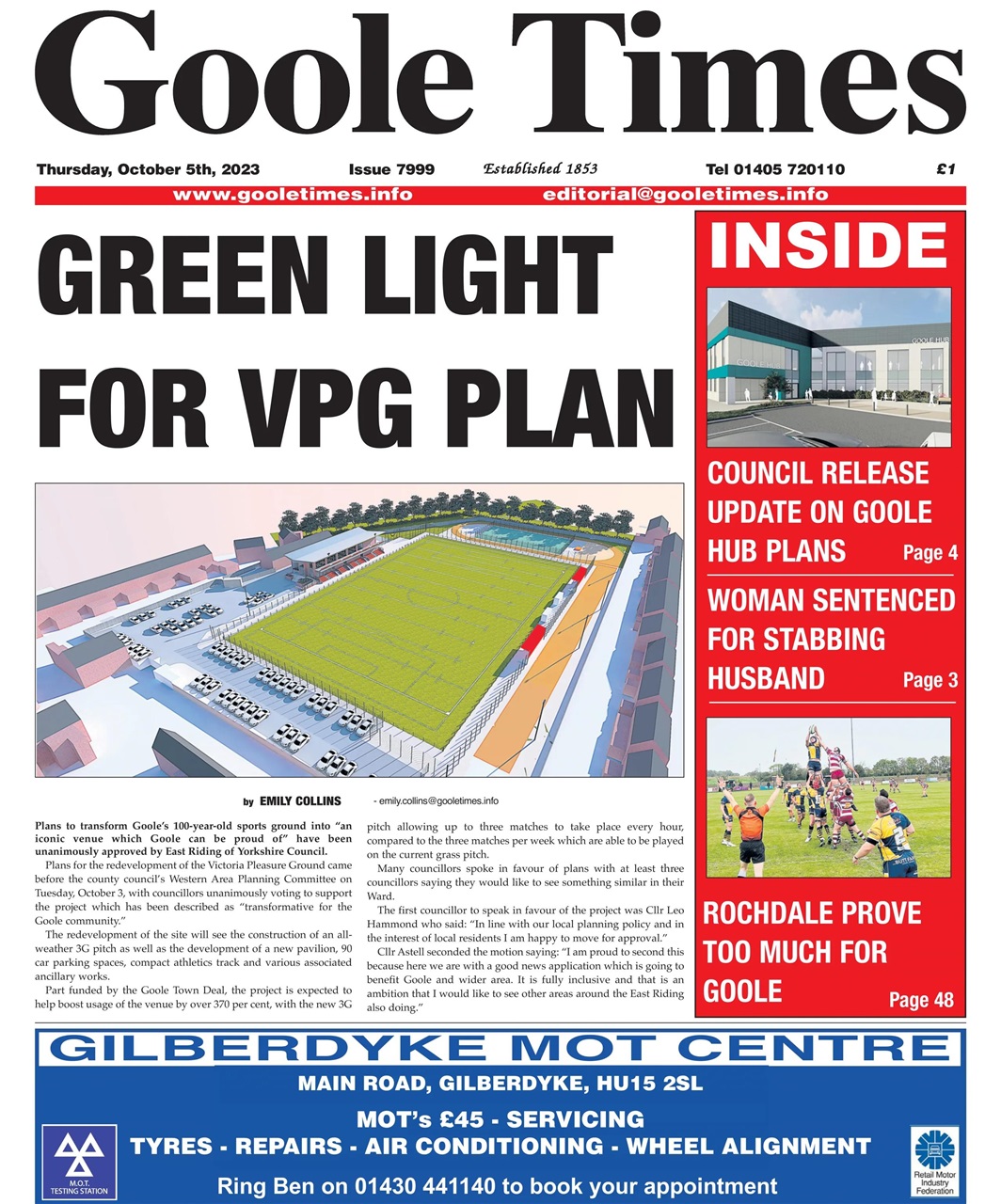 Goole Times Preview Pages