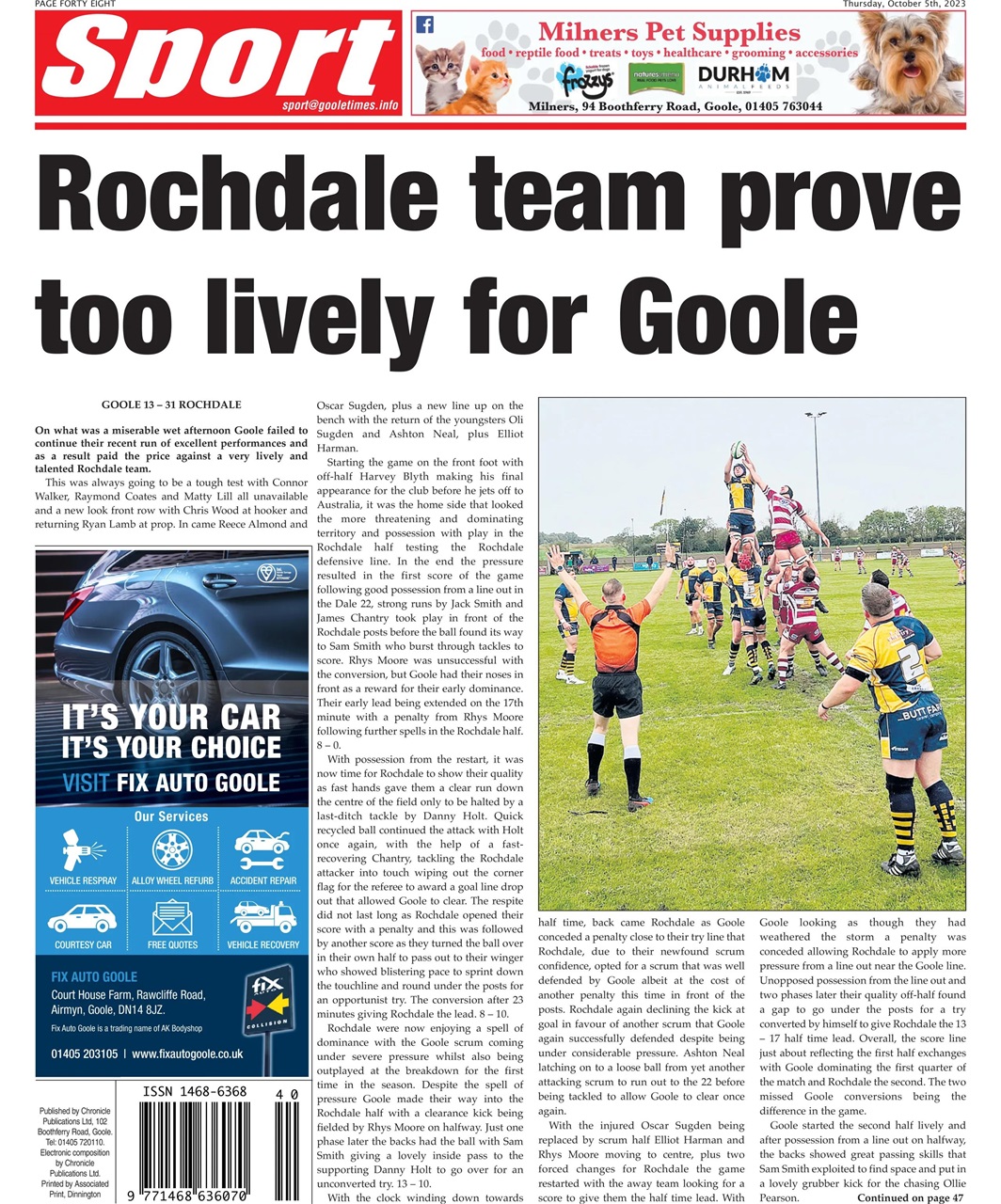 Goole Times Preview Pages