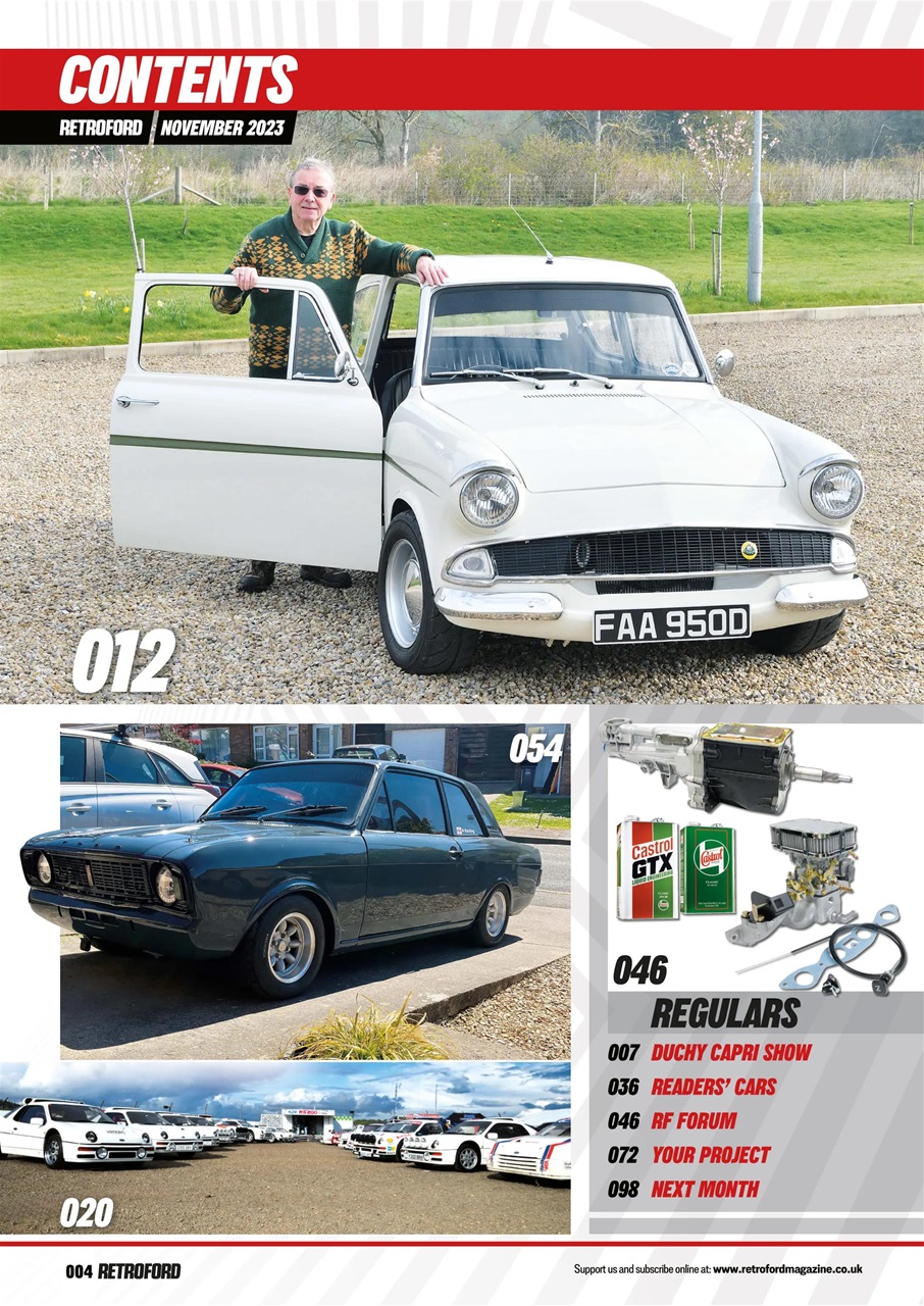 Retro Ford Preview Pages