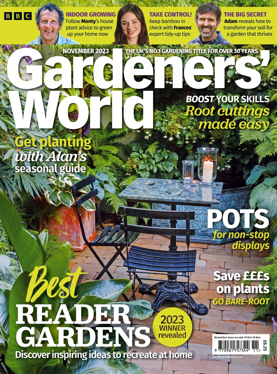 BBC Gardeners’ World Magazine Preview Pages