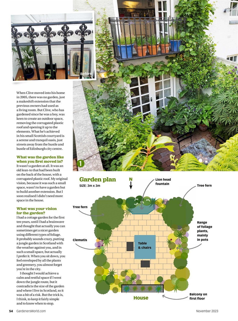 BBC Gardeners’ World Magazine Preview Pages