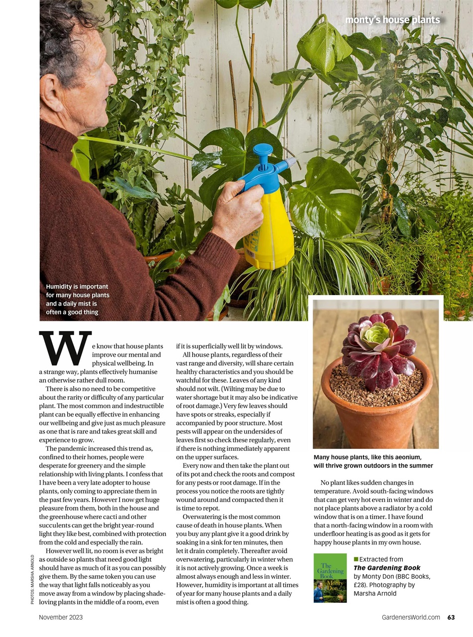 BBC Gardeners’ World Magazine Preview Pages