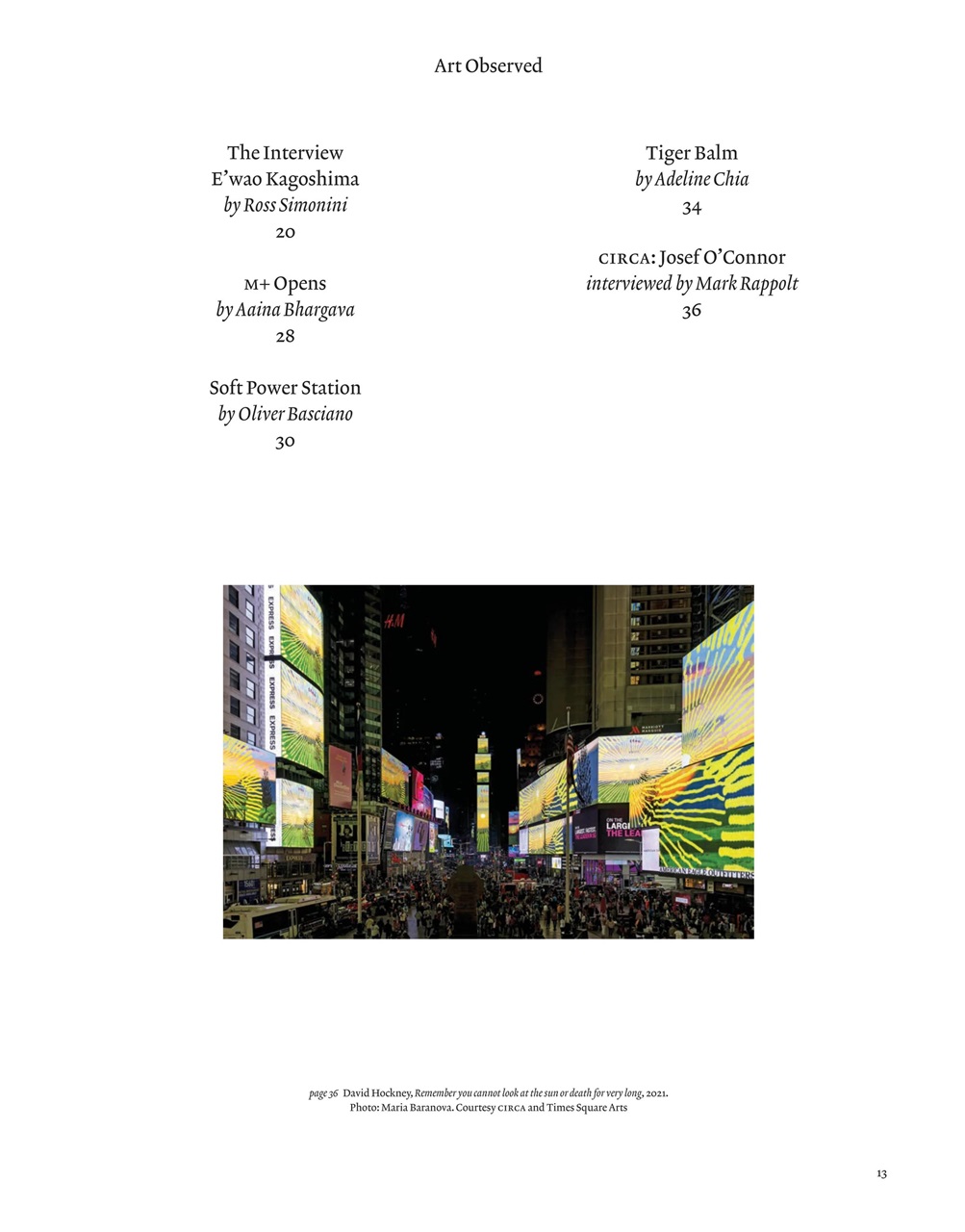 ArtReview Preview Pages