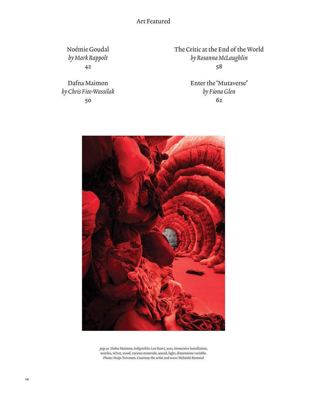 ArtReview Preview Pages