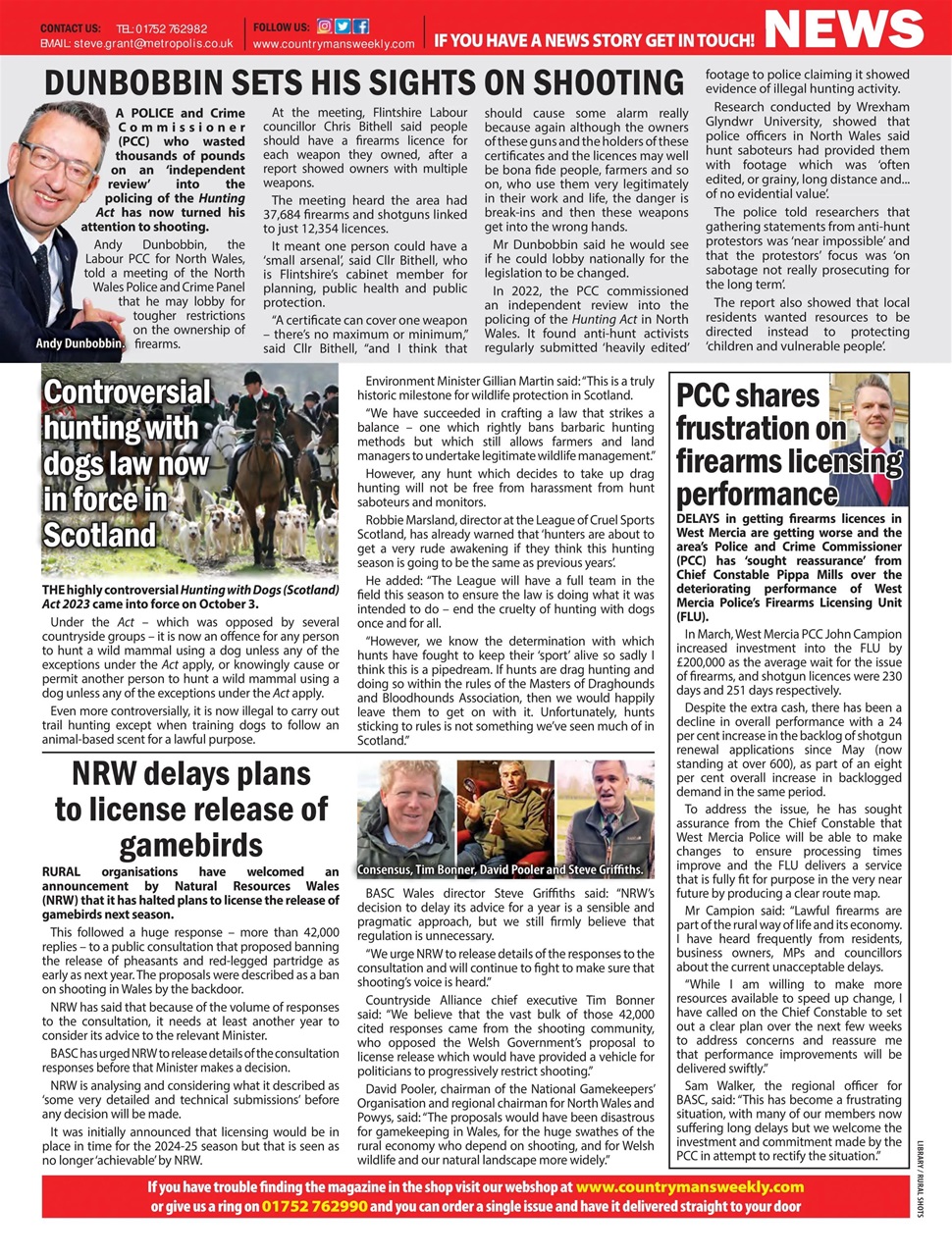 Countryman's Weekly Preview Pages