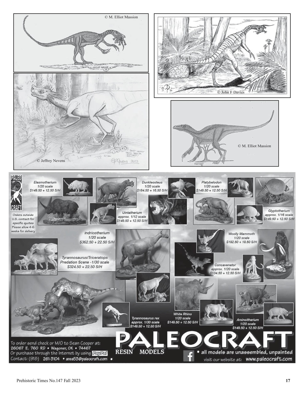 Prehistoric Times Preview Pages