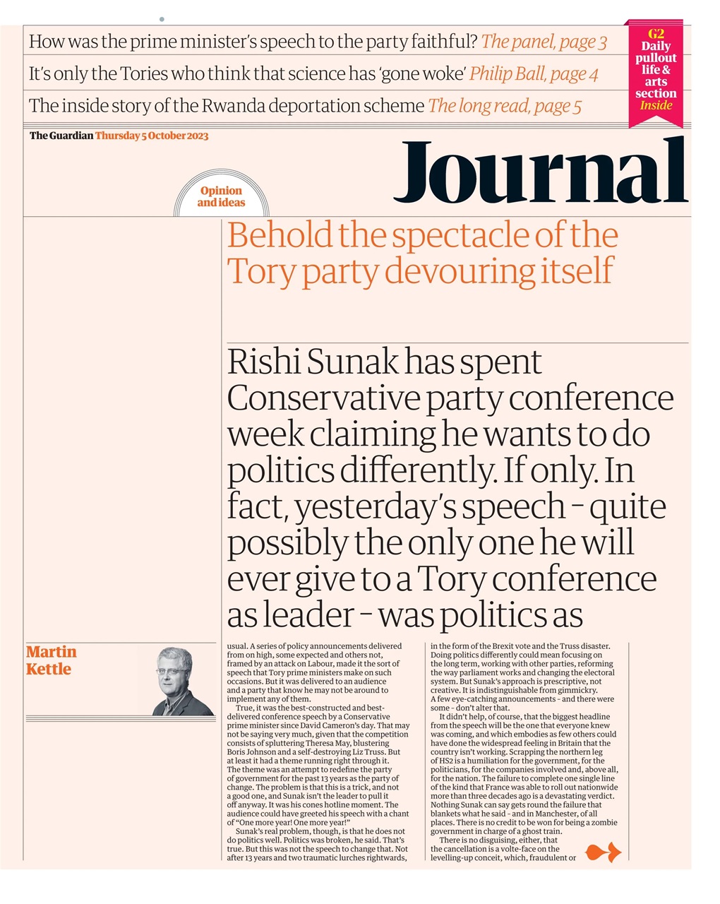 The Guardian Newspaper Preview Pages