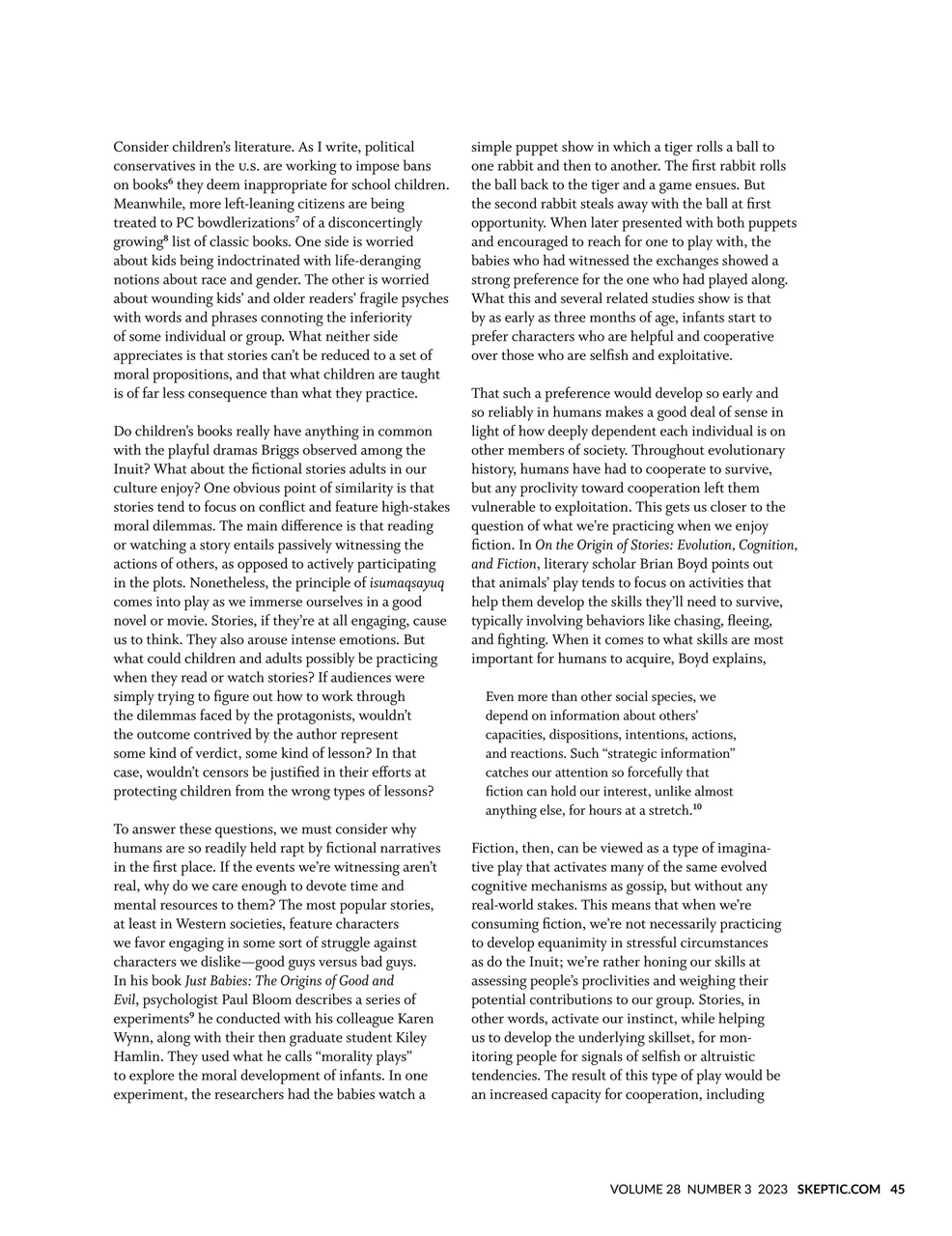 Skeptic Preview Pages